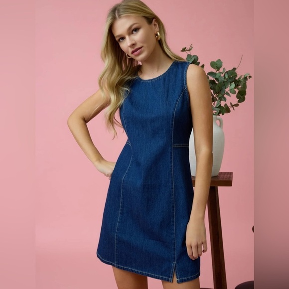 NWT Denim Dress of My Dream - Picture 1 of 4